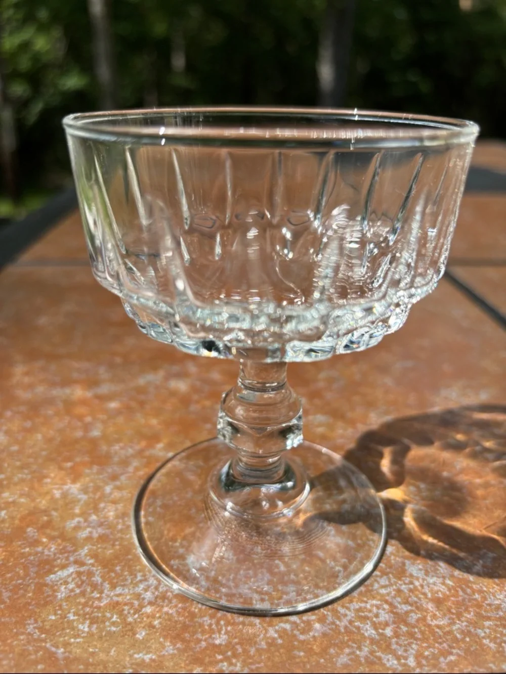 3 Vintage Cristal D'Arques - Durand Champagne Coupe Glasses/Dessert  (Set of 3)